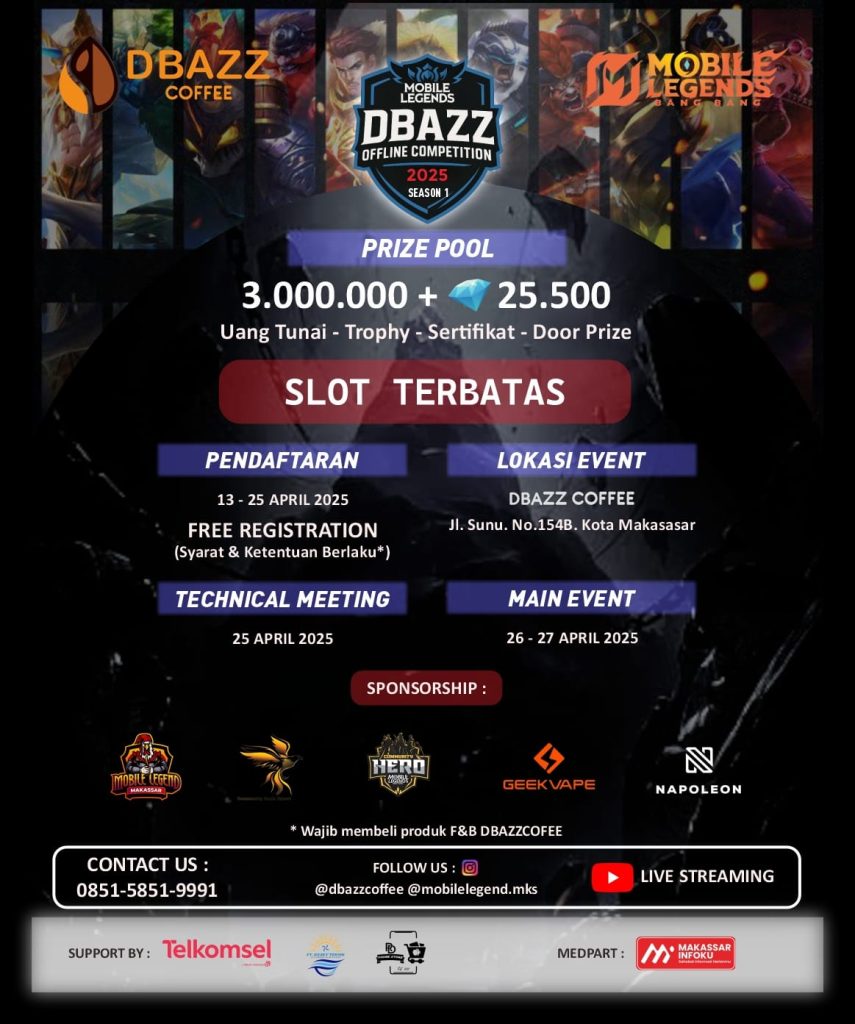 WhatsApp-Image-2025-04-24-at-14.26.26-855x1024 D'Bazz Offline Competition "Mobile Legends" Session 1 diselenggarakan di D'Bazz Coffe Sunu